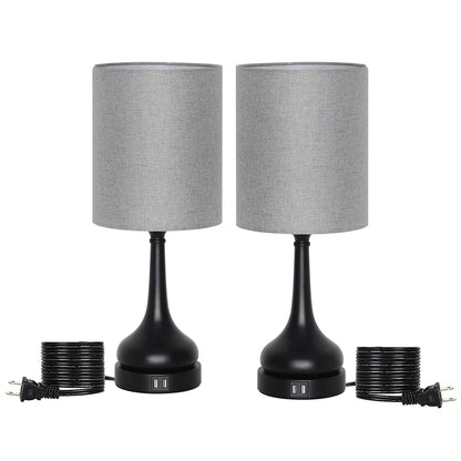 Touch Control Table Lamps/USB Charging Ports