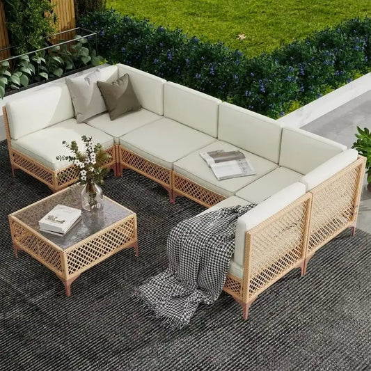 Outdoor Wicker Patio Furniture Set