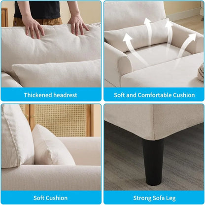 Velvet Chaise Lounge Chair