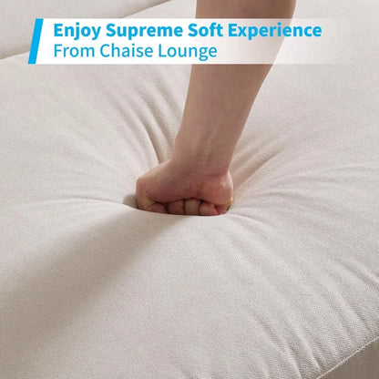 Velvet Chaise Lounge Chair