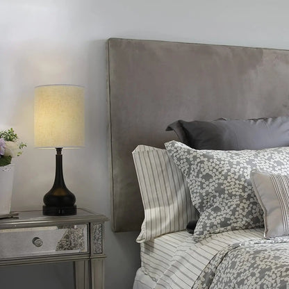 Touch Control Table Lamps/USB Charging Ports