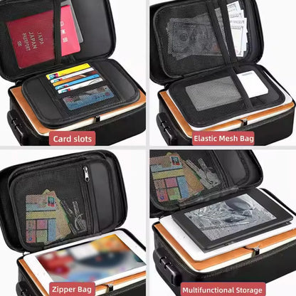 Portable Document Organizer Travel Bag