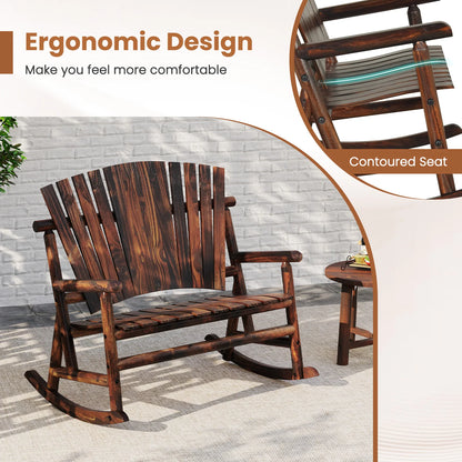 Outdoor Adirondack Rocking Chair