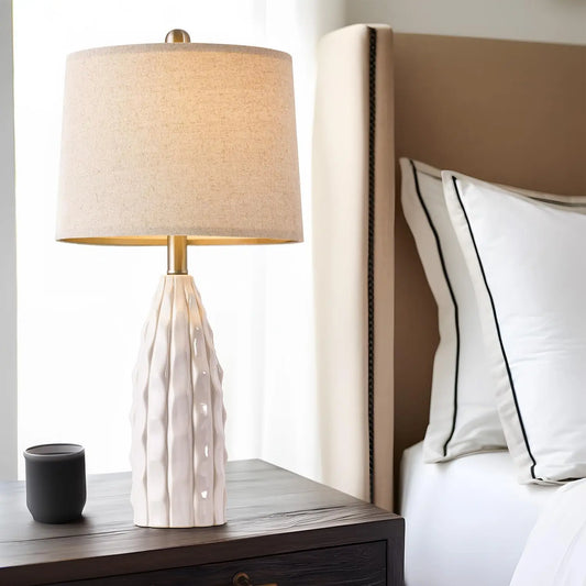 Fine Ceramic Table Lamps with Shades