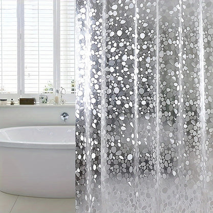 Pebble Pattern Shower Curtain Liner