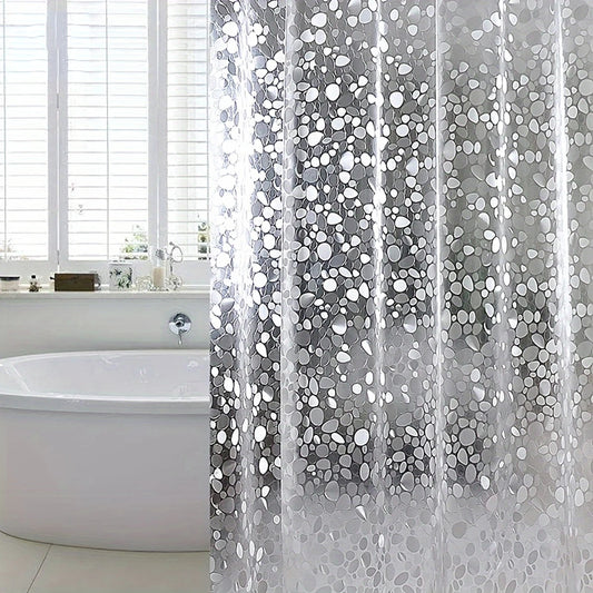 Pebble Pattern Shower Curtain Liner
