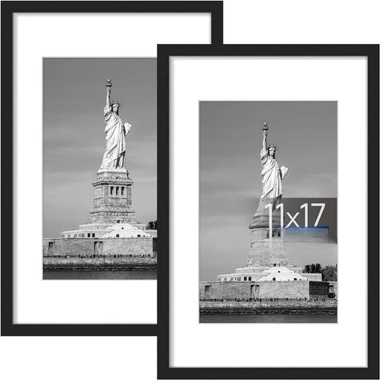 11x17 Picture Frame Black
