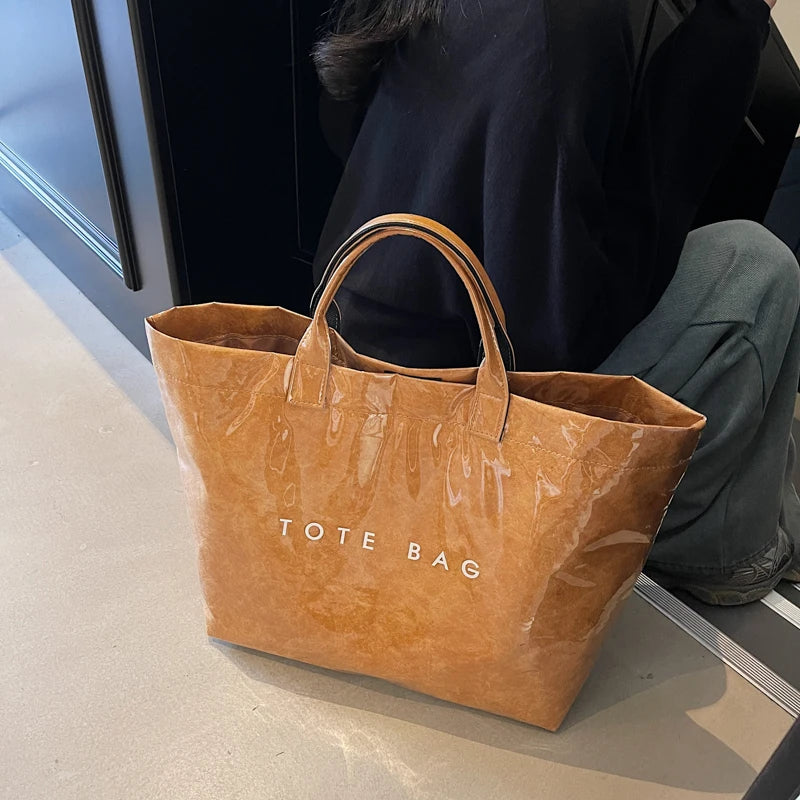 Vintage Large Capacity Fashion Tote Bag