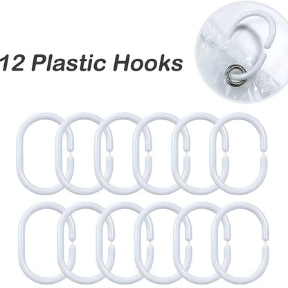 Pebble Pattern Shower Curtain Liner