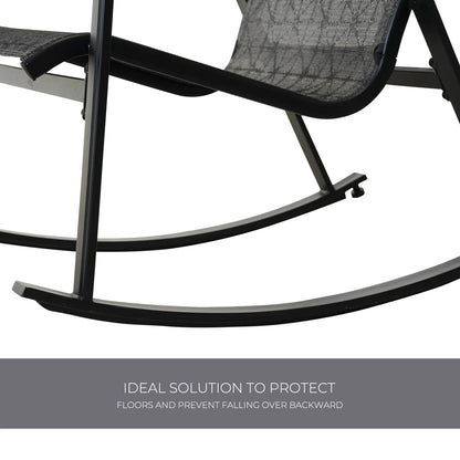 Outdoor Mesh Sling Rocking Chair