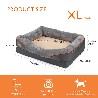 Super Soft Orthopedic Foam Pet Bed