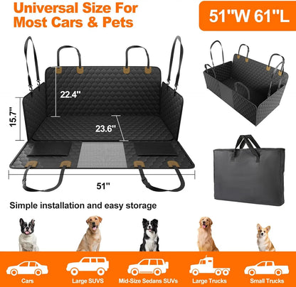Foldable Pet Car Seat Protector