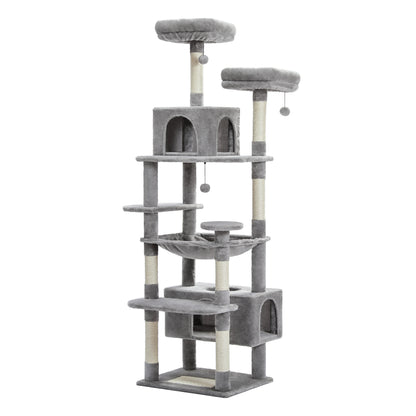 Multi-Level Cat Tree, Scratching Posts, Perches, Caves