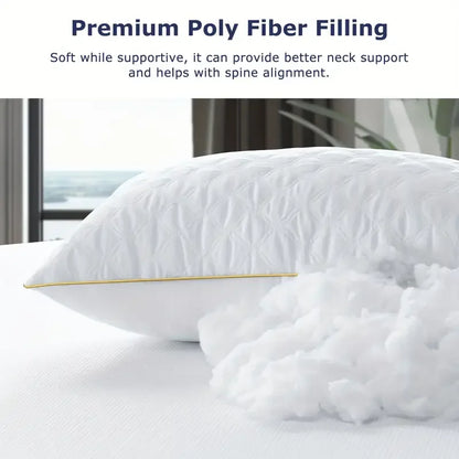 2 Pack Luxury Bed Pillows
