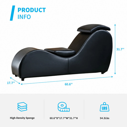 Curved Yoga Chaise Lounge