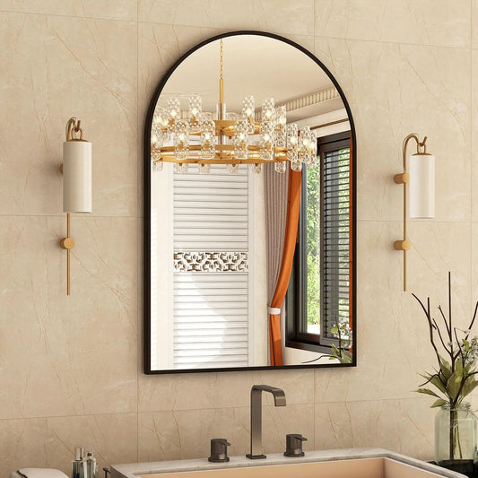 Arched Bathroom Wall Mirror
