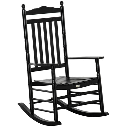 Traditional Wooden Rocking Chair