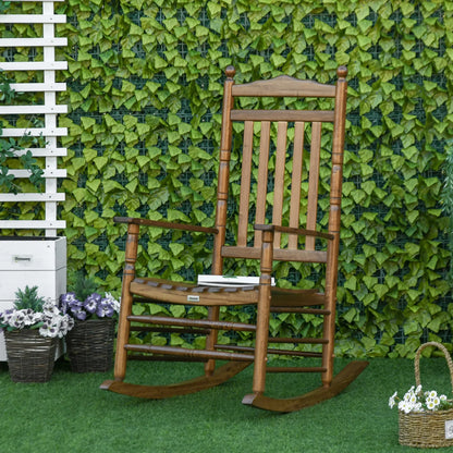 Traditional Wooden Rocking Chair