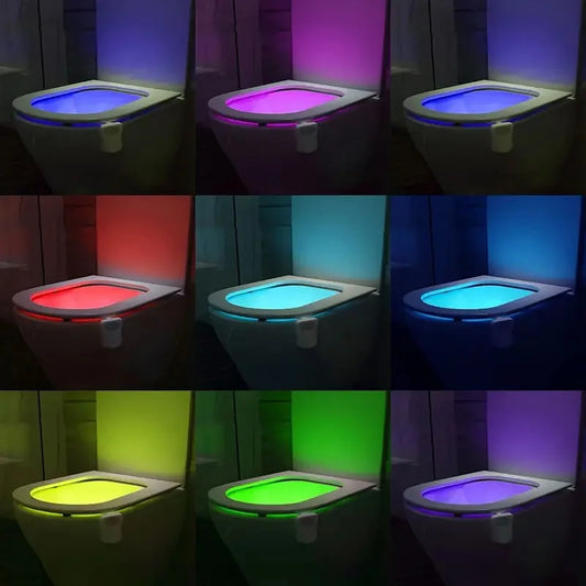 16 Color Changing Toilet Bowl Light