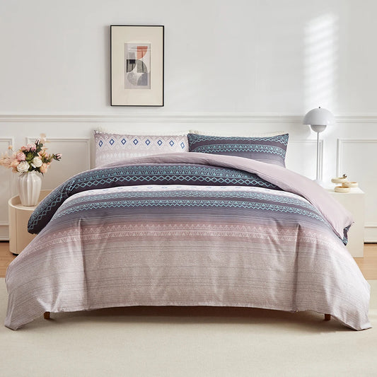 Bohemian Tribal Print Quilt Set