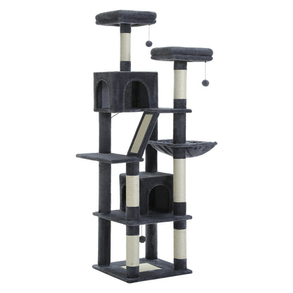 Multi-Level Cat Tree, Scratching Posts, Perches, Caves