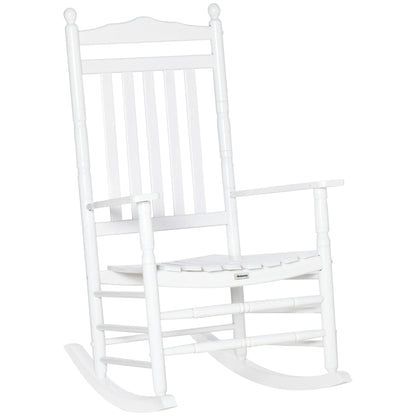 Traditional Wooden Rocking Chair