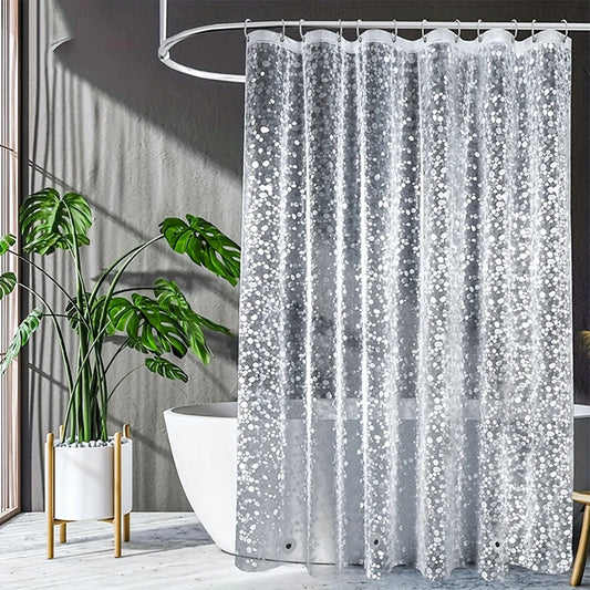 Pebble Pattern Shower Curtain Liner