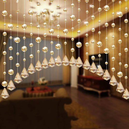 Indoor Fashion Crystal Glass Bead Curtain