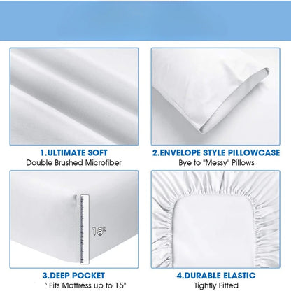 Hotel Luxury Bed Sheets Set