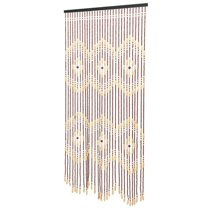 Natural Wooden Doorway Beaded Curtain