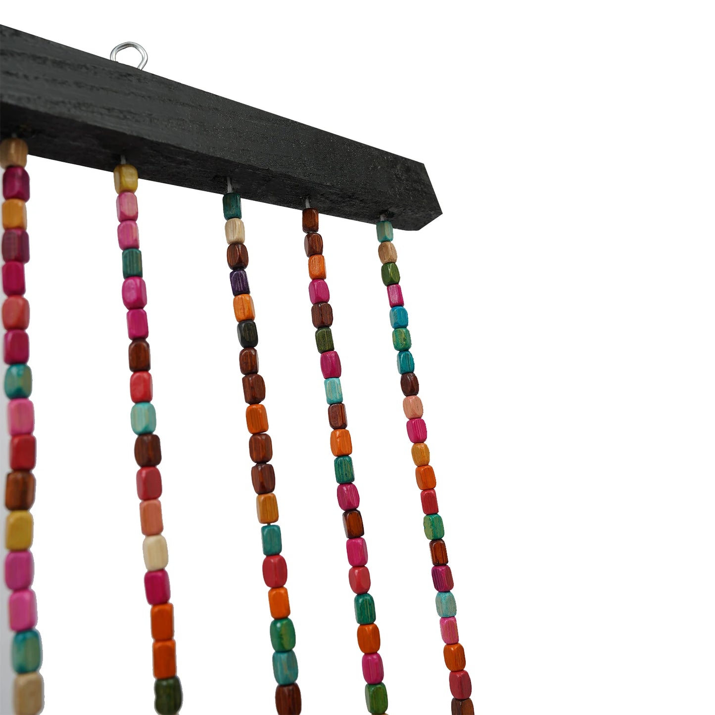Bamboo Wood Beaded Doorway Curtain
