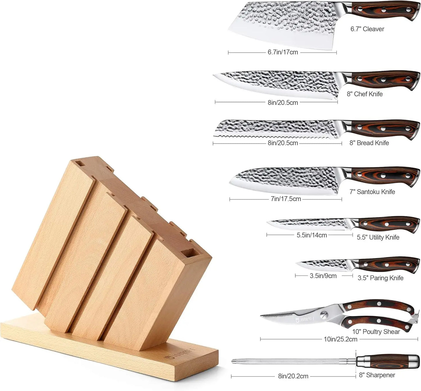High Carbon Stainless Steel Knife Set