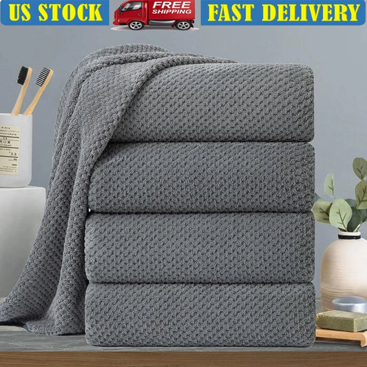 Oversized Luxury Microfiber Bath Towels