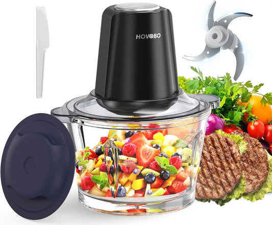 500W Two Speed Food Processor, Chopping/Grinding