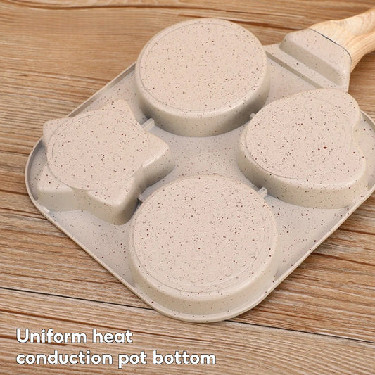 Breakfast Frying Pan, Three Shapes, Nonstick