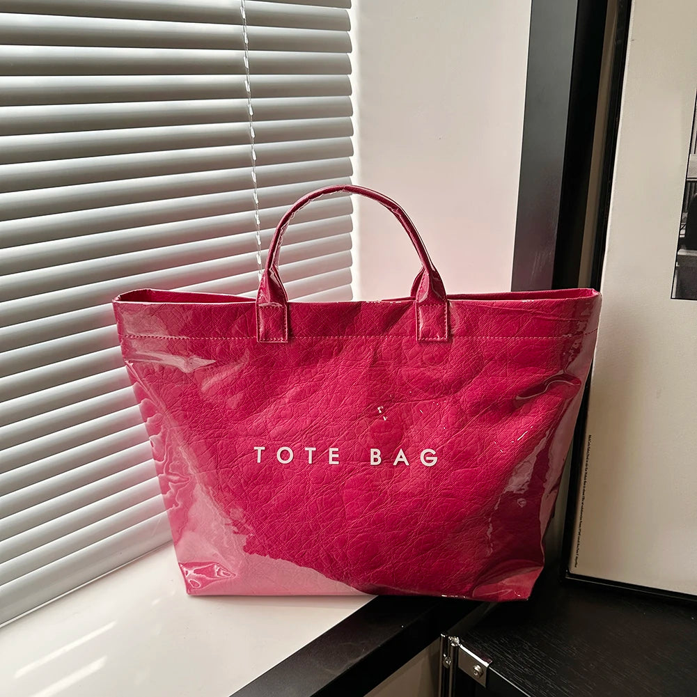Vintage Large Capacity Fashion Tote Bag