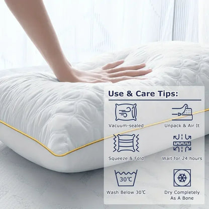 2 Pack Luxury Bed Pillows