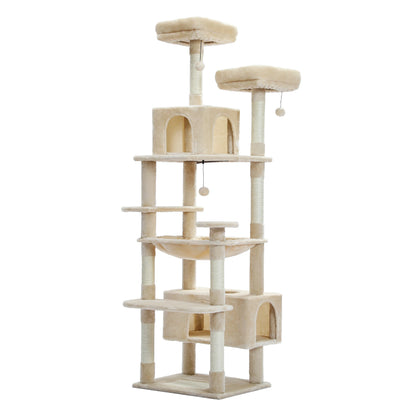 Multi-Level Cat Tree, Scratching Posts, Perches, Caves
