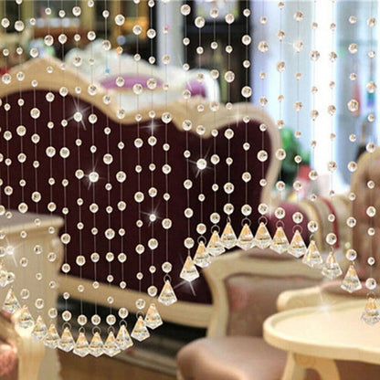 Indoor Fashion Crystal Glass Bead Curtain