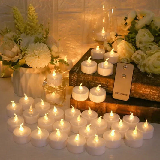 LED Battery Powered Tea Light Candles