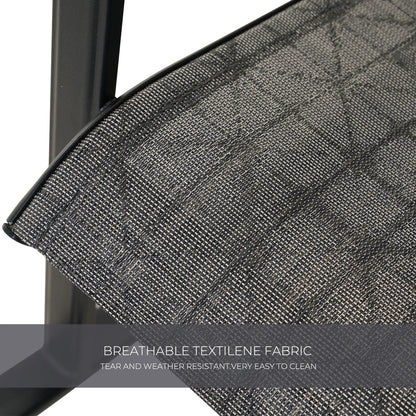 Outdoor Mesh Sling Rocking Chair