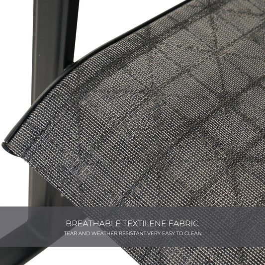Outdoor Mesh Sling Rocking Chair
